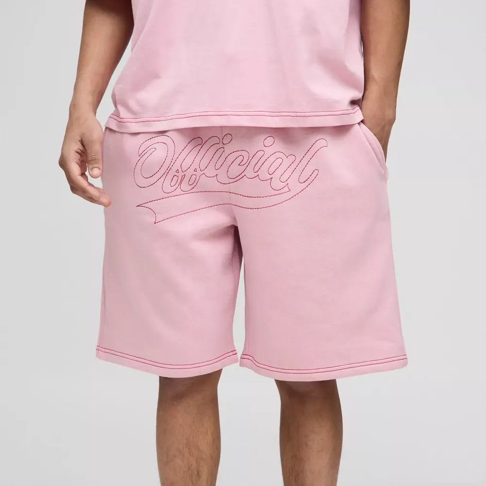 Plus Loose Fit Cargo Acid Wash Jersey Shorts