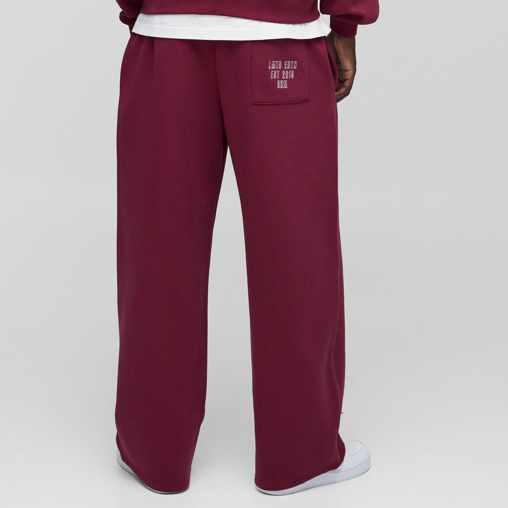 Relaxed Fit Washed Rhinestone Joggers