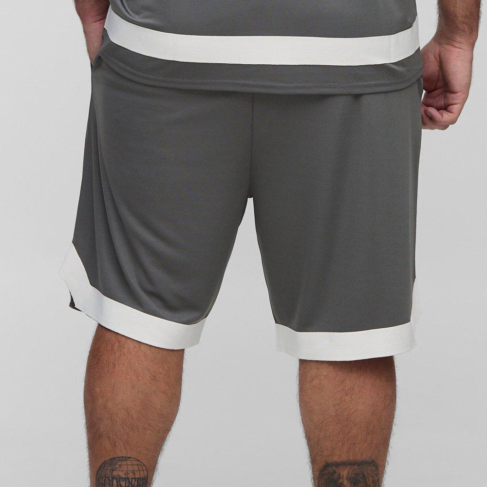 Oversized Official Contrast Stitch Short